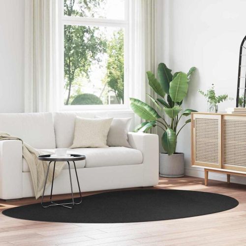 Килими за помещение HUARTE Черно 160 x 230 cm Полиестер