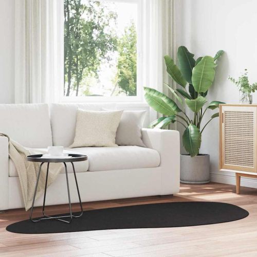 Килими за помещение HUARTE Черно 100 x 200 cm Полиестер