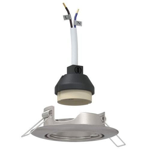 Прожектор 12 pcs Сребрист 9 x 9 x 2.5 см Метал