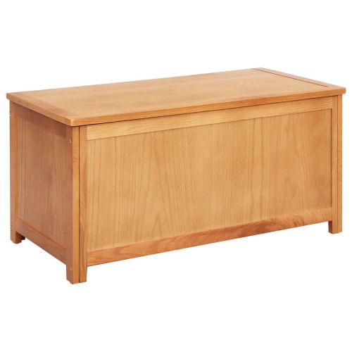 Кутия за съхранение Естествен Инженерен дървен материал