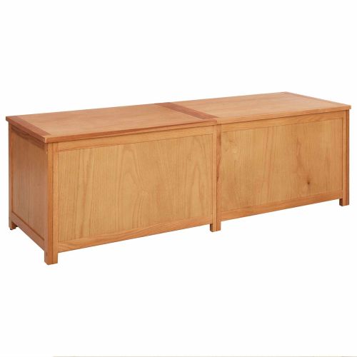 Кутия за съхранение Естествен Инженерен дървен материал