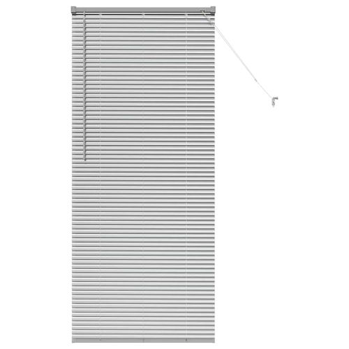 Вертикални щори Сребрист 175 x 75 см Алуминий
