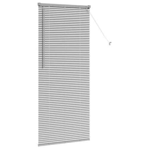 Вертикални щори Сребрист 175 x 80 см Алуминий