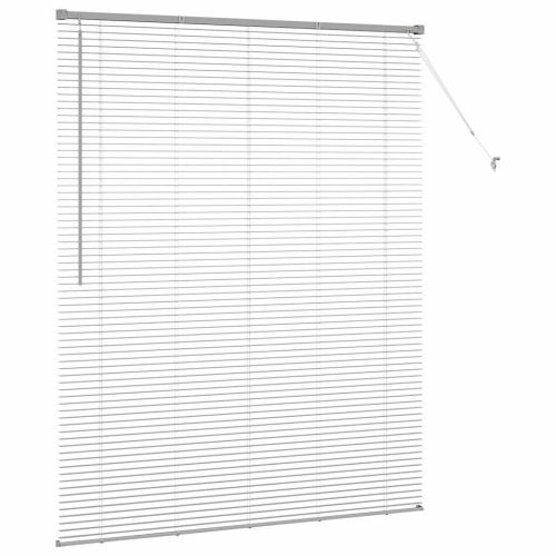 Вертикални щори Сребрист 175 x 150 см Алуминий