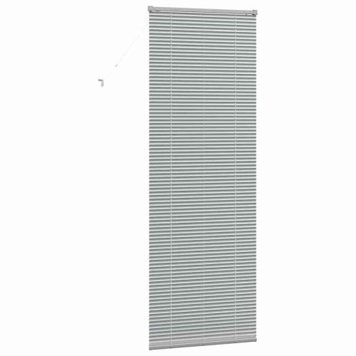 Вертикални щори Сребрист 220 x 80 см Алуминий