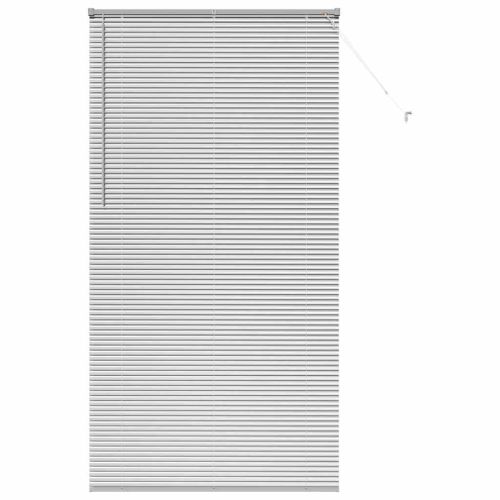 Вертикални щори Сребрист 220 x 115 см Алуминий