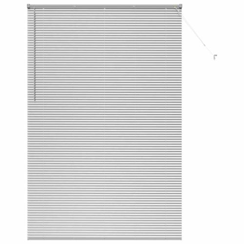 Вертикални щори Сребрист 220 x 145 см Алуминий