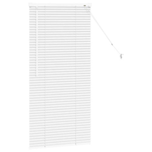 Вертикални щори Бяло 130 x 65 см Алуминий