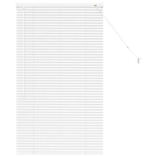 Вертикални щори Бяло 130 x 75 см Алуминий