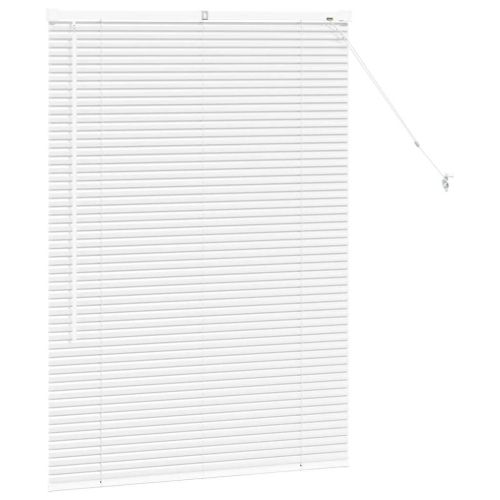 Вертикални щори Бяло 130 x 90 см Алуминий