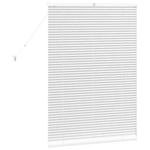 Вертикални щори Бяло 130 x 90 см Алуминий