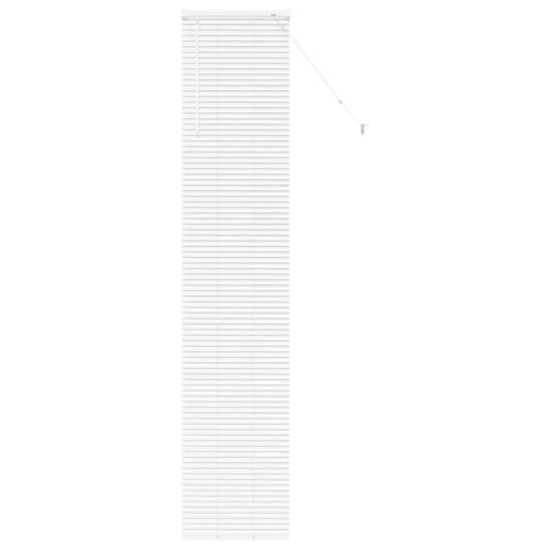 Вертикални щори Бяло 220 x 40 см Алуминий