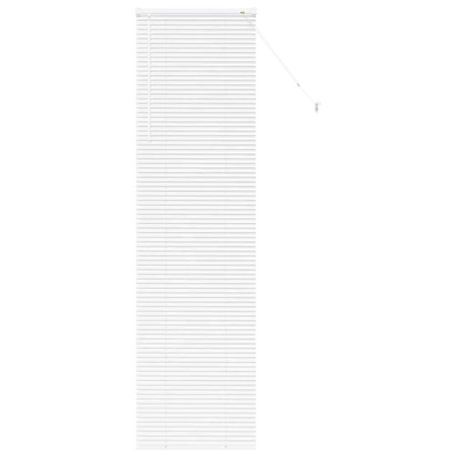 Вертикални щори Бяло 220 x 55 см Алуминий