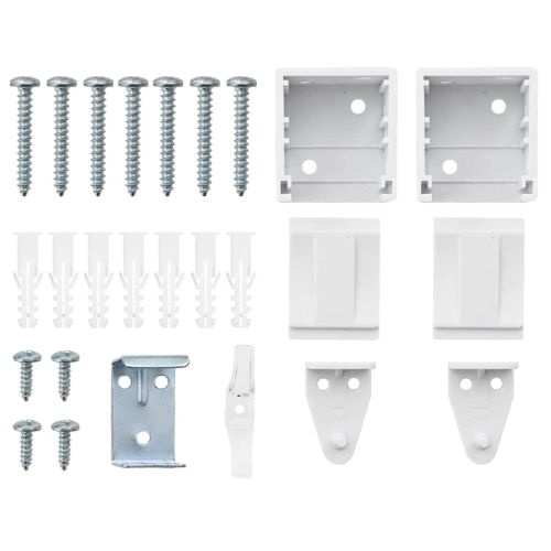 Вертикални щори Бяло 220 x 100 cm Алуминий