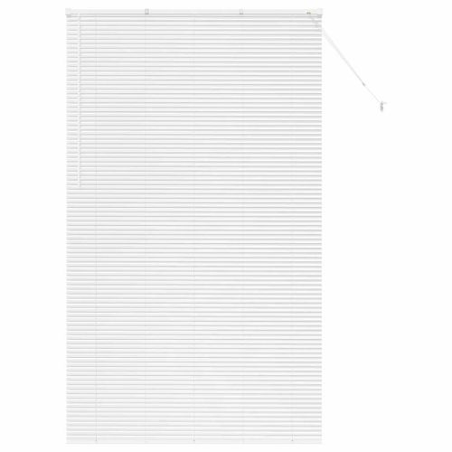 Вертикални щори Бяло 220 x 130 см Алуминий