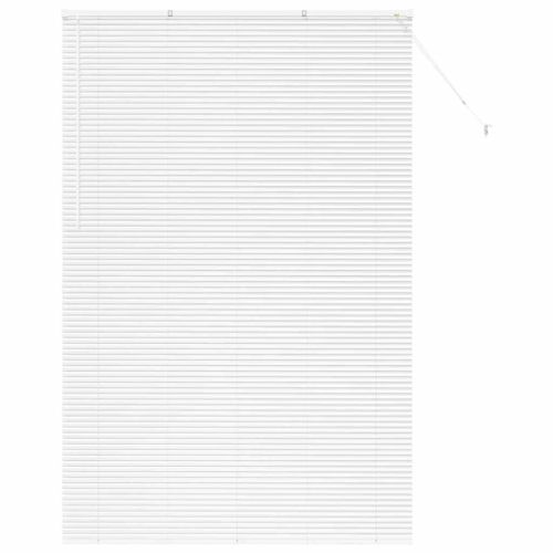 Вертикални щори Бяло 220x150см Алуминий
