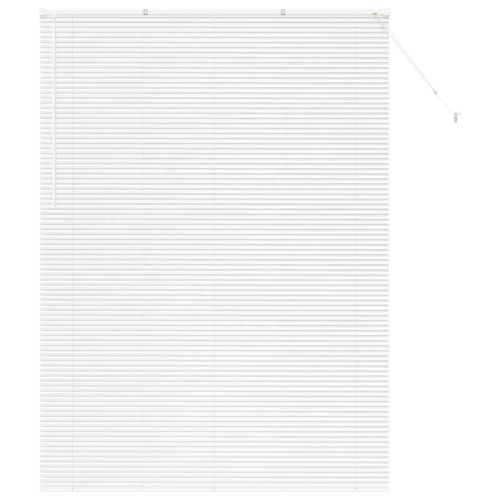 Вертикални щори Бяло 220 x 155 см Алуминий