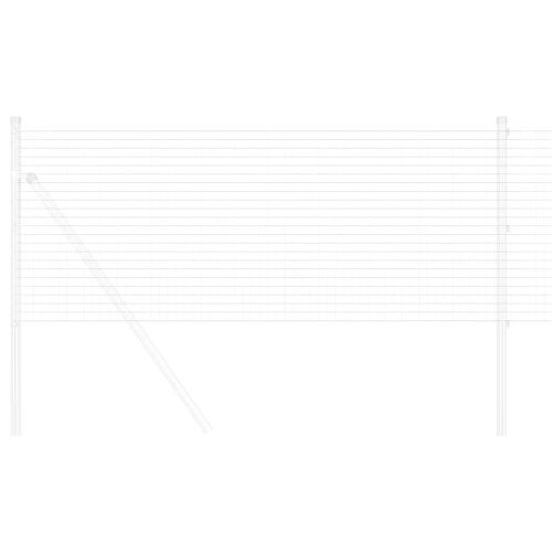 Заварена мрежа ограда Сребрист