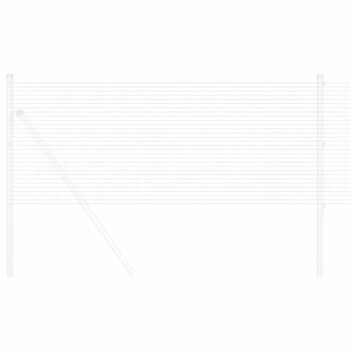 Заварена мрежа ограда Сребрист 0.8 x 50 м