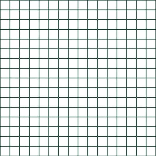 Заварена мрежа ограда Зелен 1.5 x 25 m