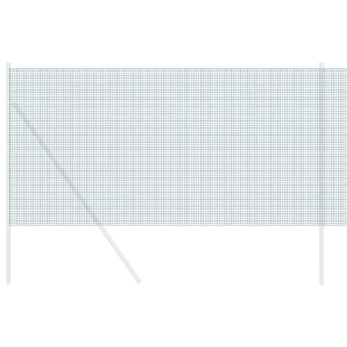 Заварена мрежа ограда Зелен 0.5 x 50 м