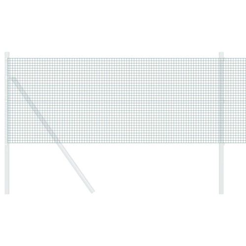 Заварена мрежа ограда Зелен 0.6 x 50 м