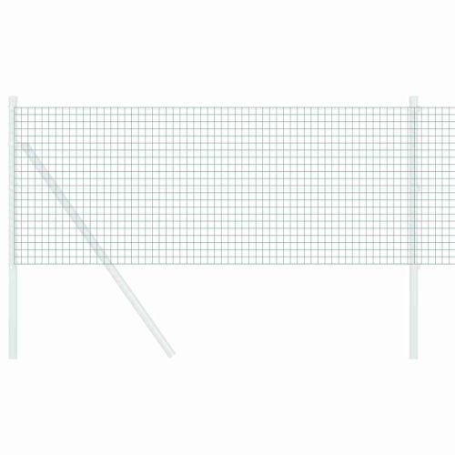 Заварена мрежа ограда Зелен 0.6 x 100 м