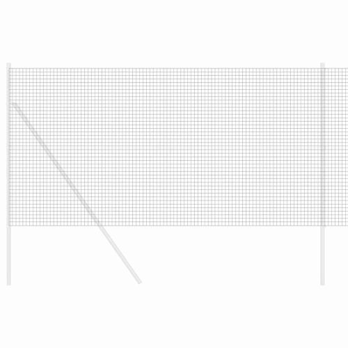Заварена мрежа ограда Сив 1 x 50 m