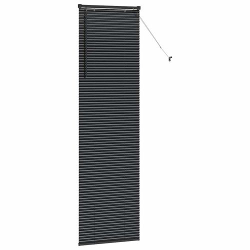 Вертикални щори Черно 220 x 60 см Алуминий