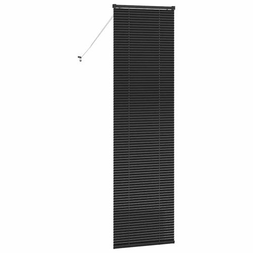 Вертикални щори Черно 220 x 65 см Алуминий