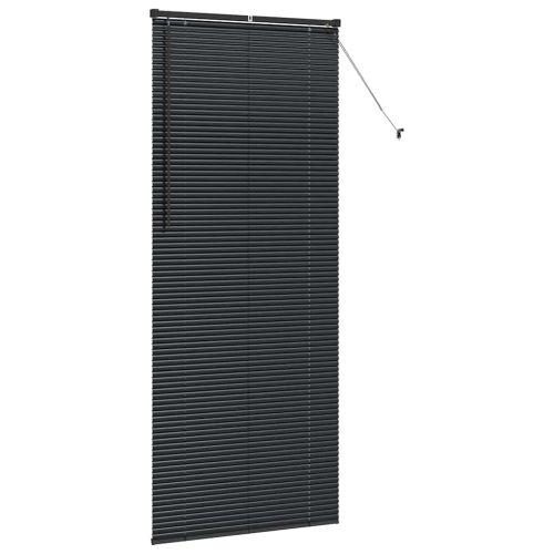 Вертикални щори Черно 220 x 85 см Алуминий