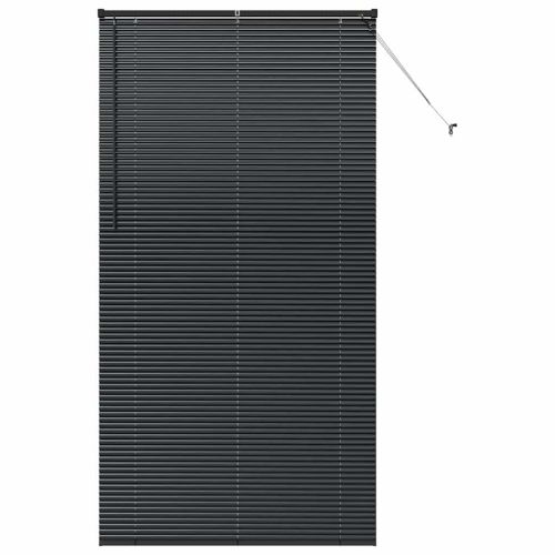 Вертикални щори Черно 220 x 120 см Алуминий