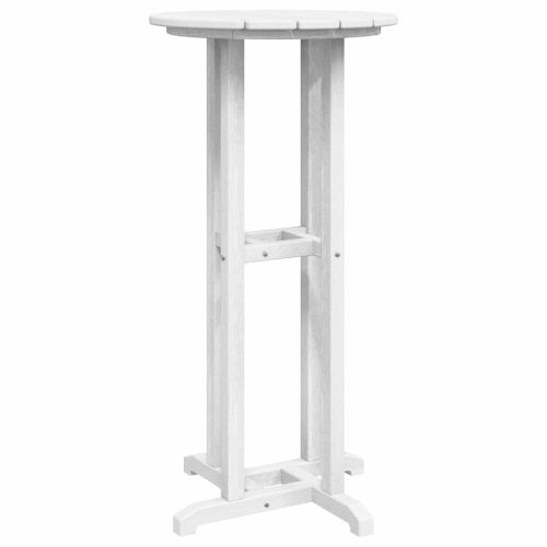 Бар маса Бяло 55 x 55 x 107 cm Полиетилен