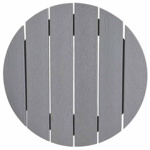 Бар маса Светлосиво 55 x 55 x 107 cm Полиетилен