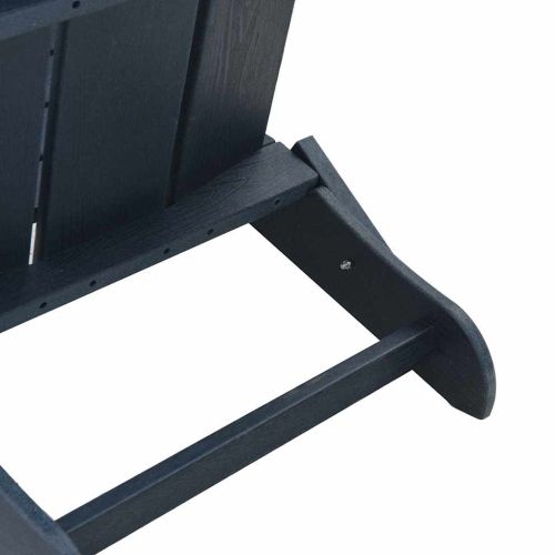 Сгъваем Adirondack стол Морски син 80,5 x 74,5 x 92 см HDPE
