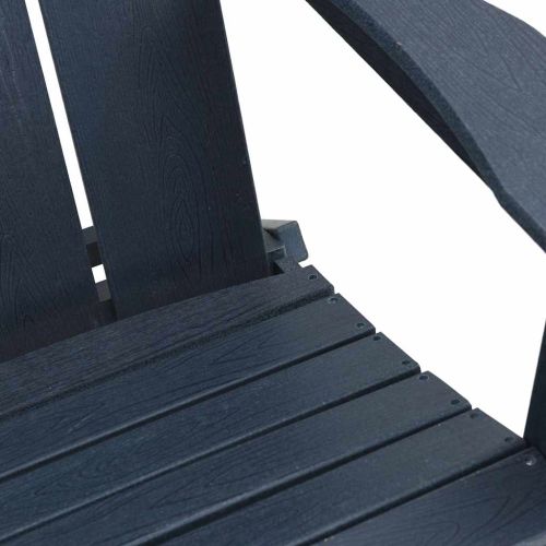 Сгъваем Adirondack стол Морски син 80,5 x 74,5 x 92 см HDPE