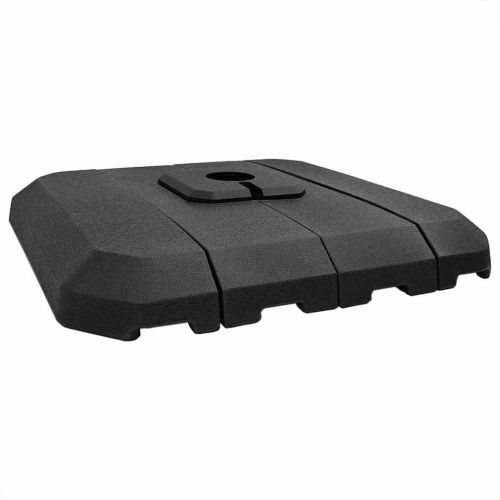 Основата на чадър с консола Черно 98 x 98 x 98 см