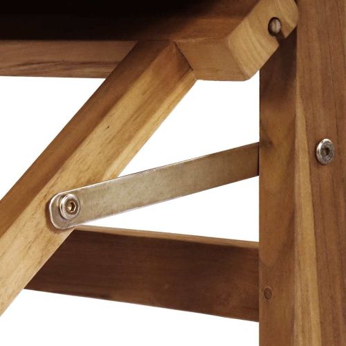 Сгъваем стол на директора Сив 55 x 54 x 85 см