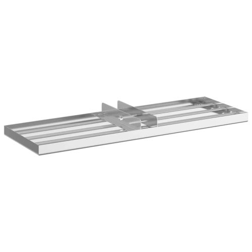 Заменяема глава за градинска гребло Сребрист Неръждаема стомана