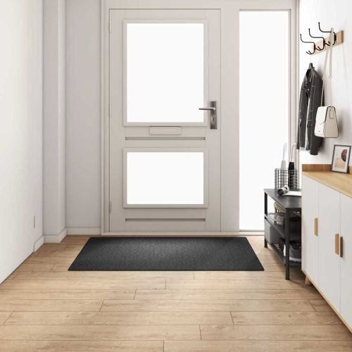 Килим пътека Тъмен сив 100 x 150 cm 100% Полипропилен