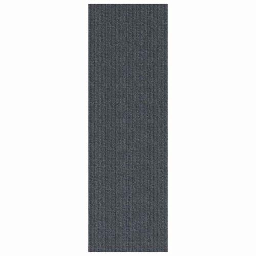 Килим пътека Сив 80 x 400 см текстил