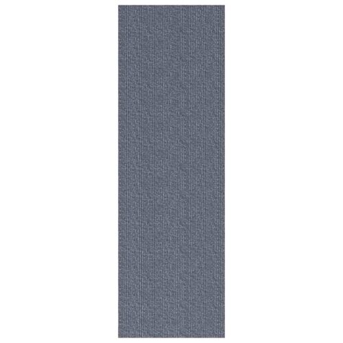 Килим пътека Светлосиво 80 x 250 cm текстил