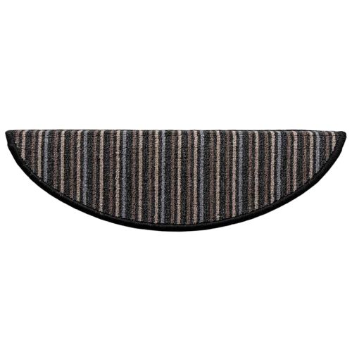 Самозалепващи стъпаловидни постелки 15 pcs Антрацит