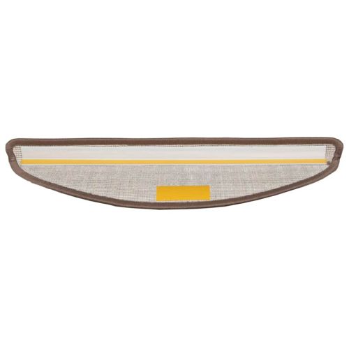 Самозалепващи стъпаловидни постелки 15 pcs Кафяво