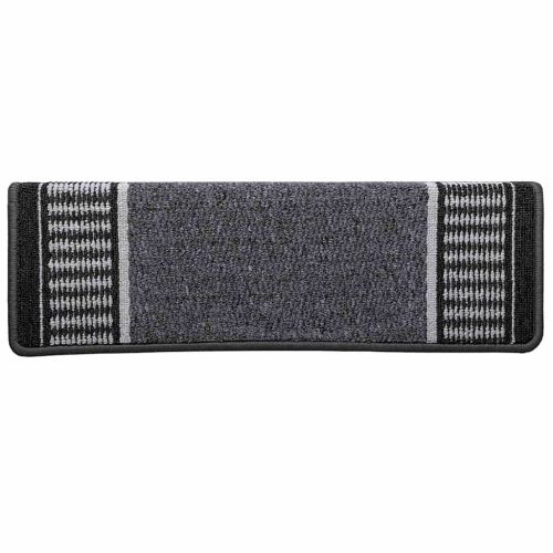 Самозалепващи стъпаловидни постелки 15 pcs Антрацит