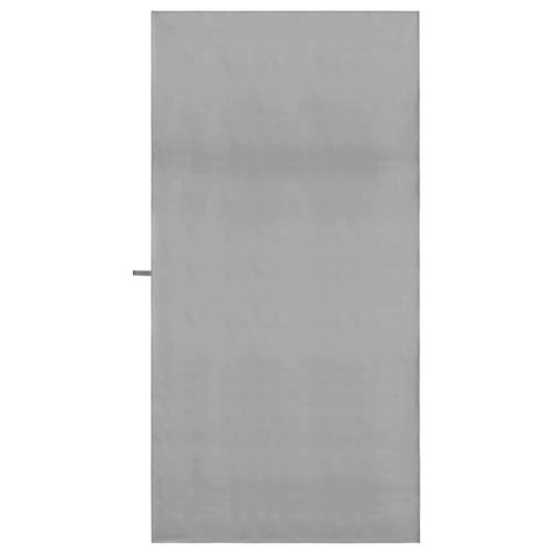 Спортни кърпи 2 pcs Тъмносив 200 x 100 cm Полиестер и полиамид