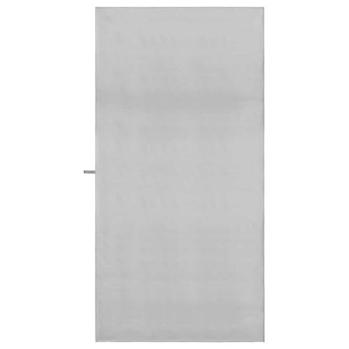 Спортни кърпи 2 pcs Сив 200 x 100 cm Полиестер и полиамид