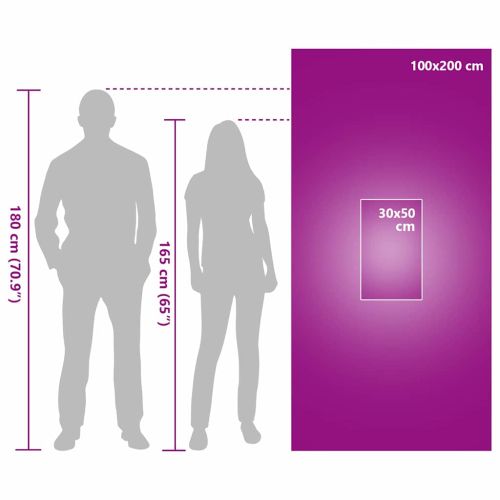 Комплект Спортни Хавлии 2 pcs Черно текстил