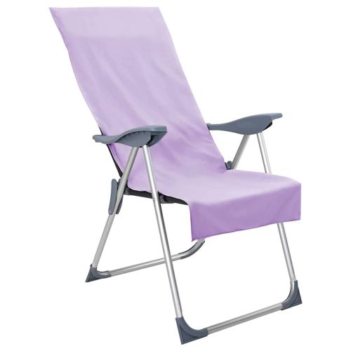 Външни кърпи за стол 2 pcs Лилаво 130 x 60 см