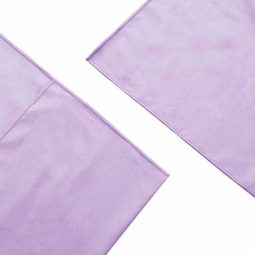 Външни кърпи за стол 2 pcs Лилаво 130 x 60 см
